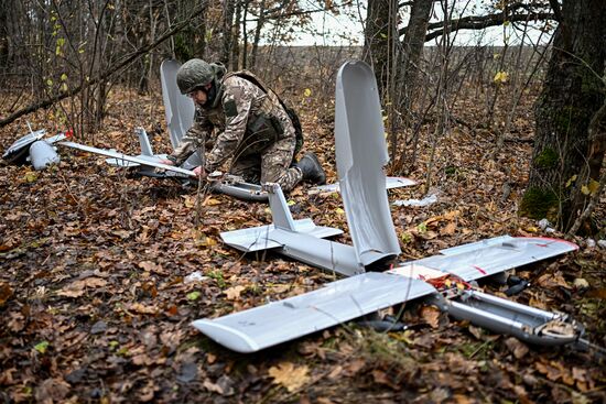 Russia Ukraine Military Operation UAVs