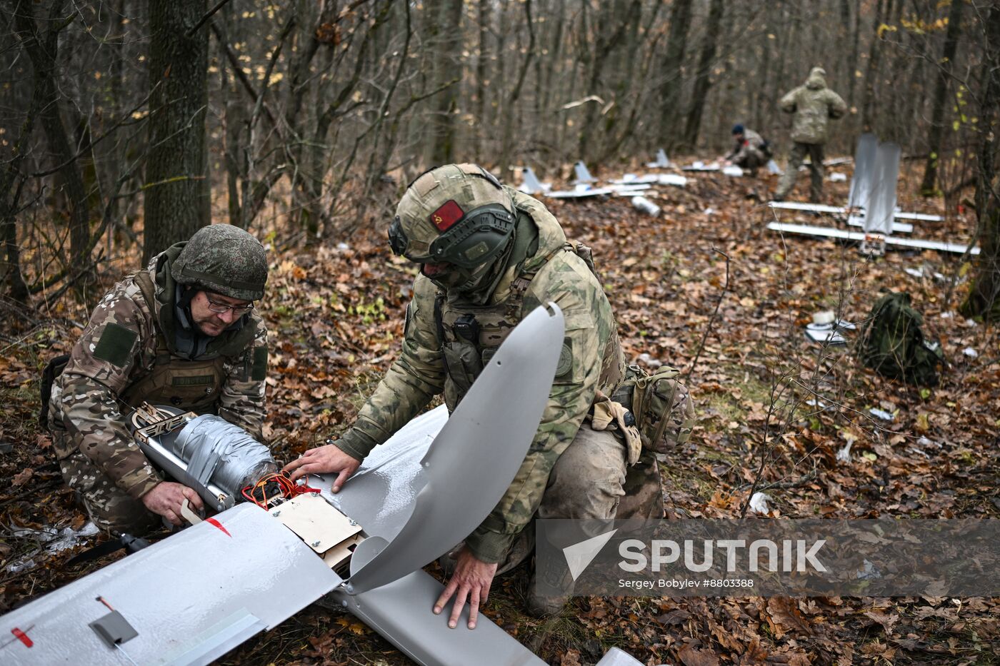 Russia Ukraine Military Operation UAVs