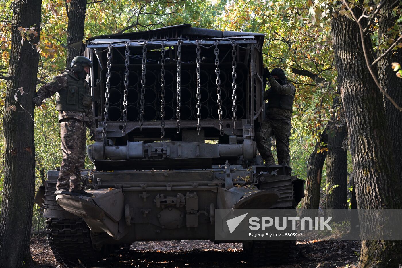 Russia Ukraine Military Operation Flamethrower Systems