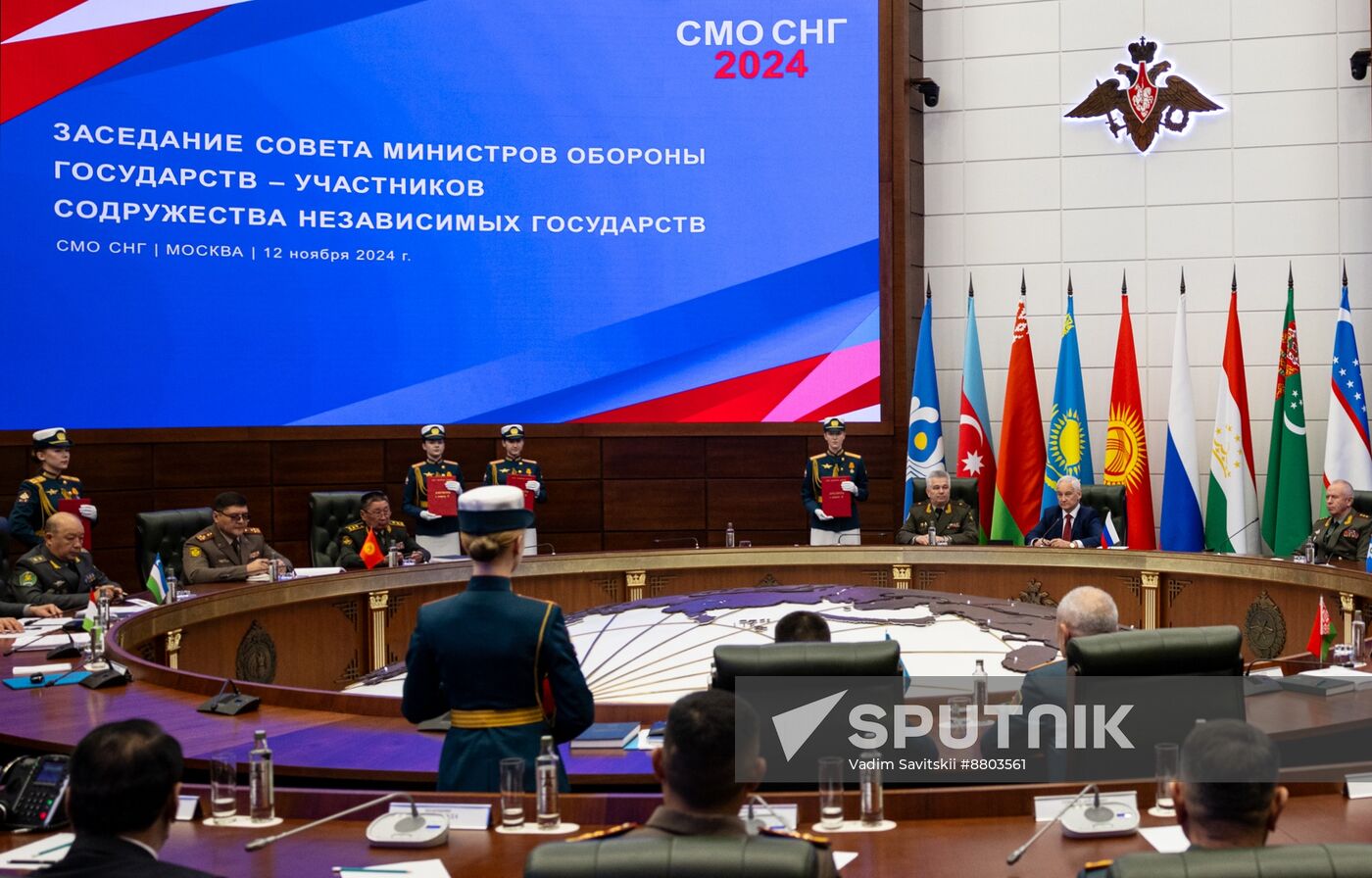 Russia CIS Defence Ministers Council