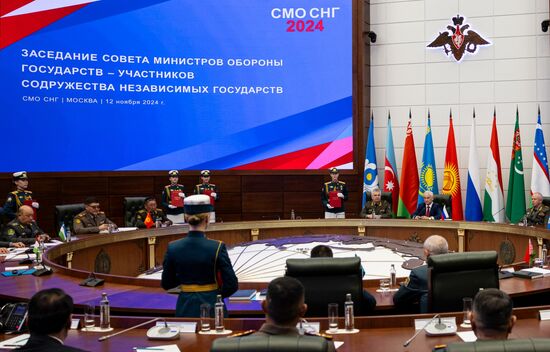 Russia CIS Defence Ministers Council