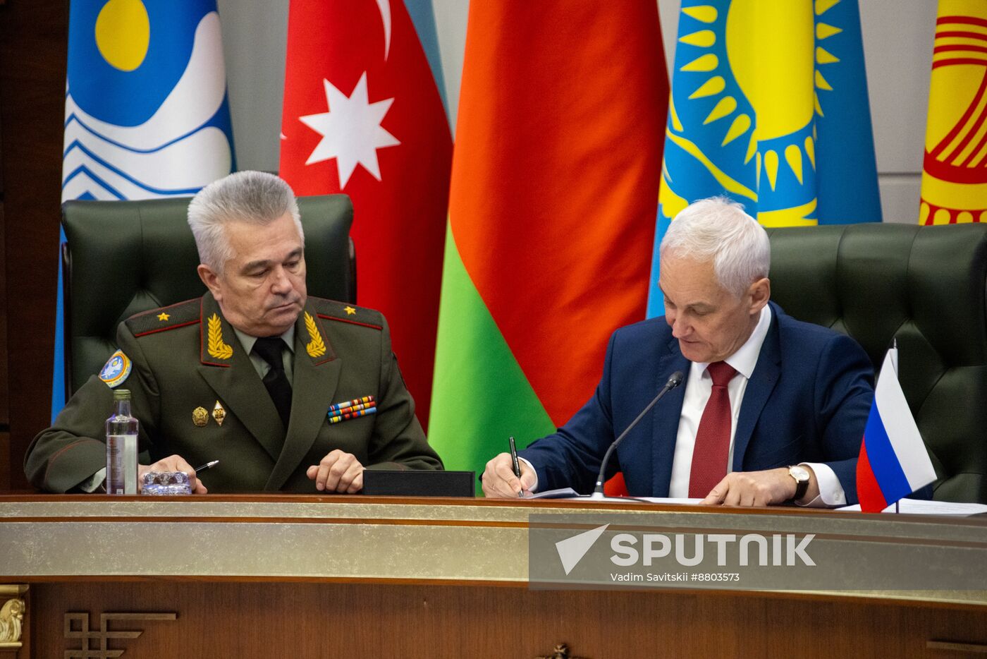 Russia CIS Defence Ministers Council