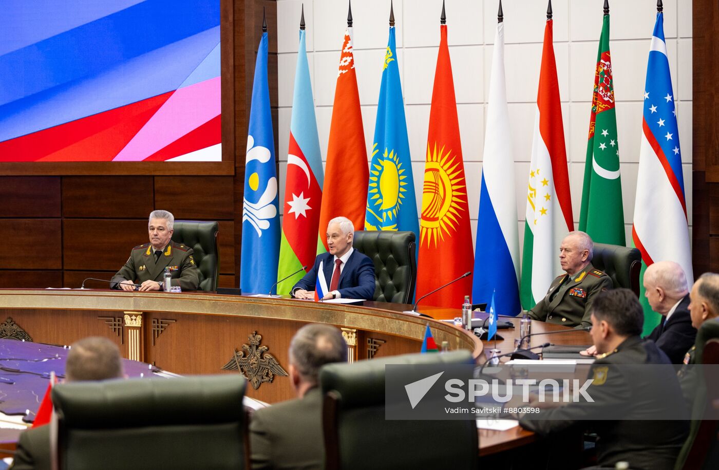 Russia CIS Defence Ministers Council