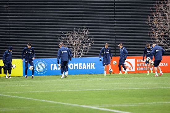 Russia Soccer National Team Training