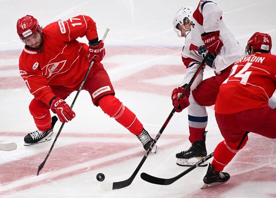 Russia Ice Hockey Kontinental League Spartak - Lokomotiv