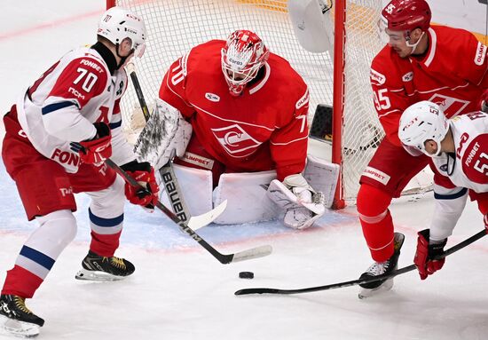 Russia Ice Hockey Kontinental League Spartak - Lokomotiv