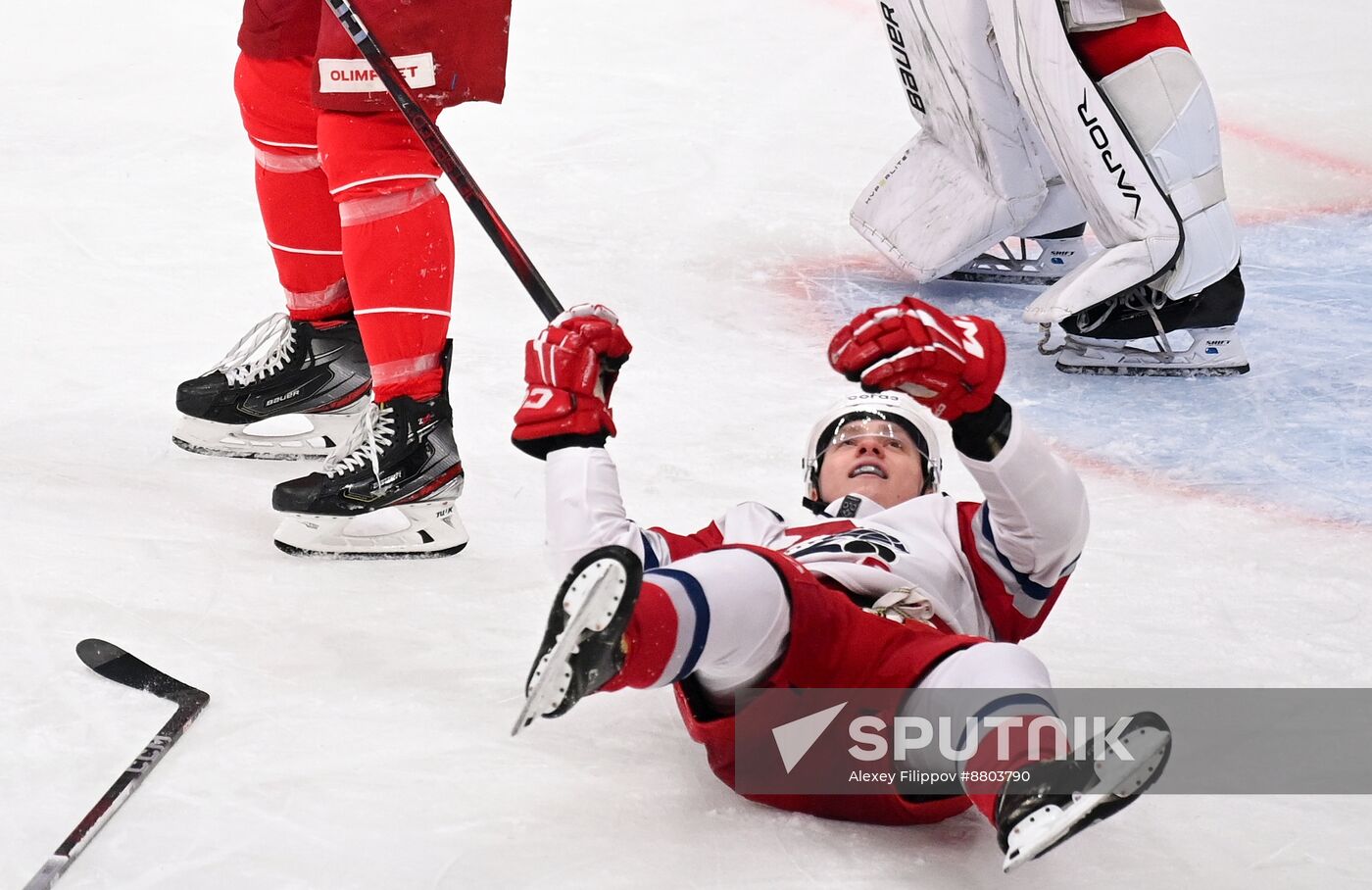 Russia Ice Hockey Kontinental League Spartak - Lokomotiv