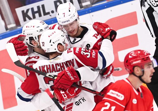 Russia Ice Hockey Kontinental League Spartak - Lokomotiv