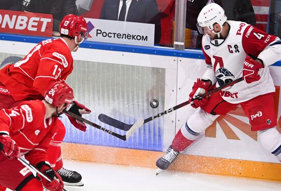 Russia Ice Hockey Kontinental League Spartak - Lokomotiv