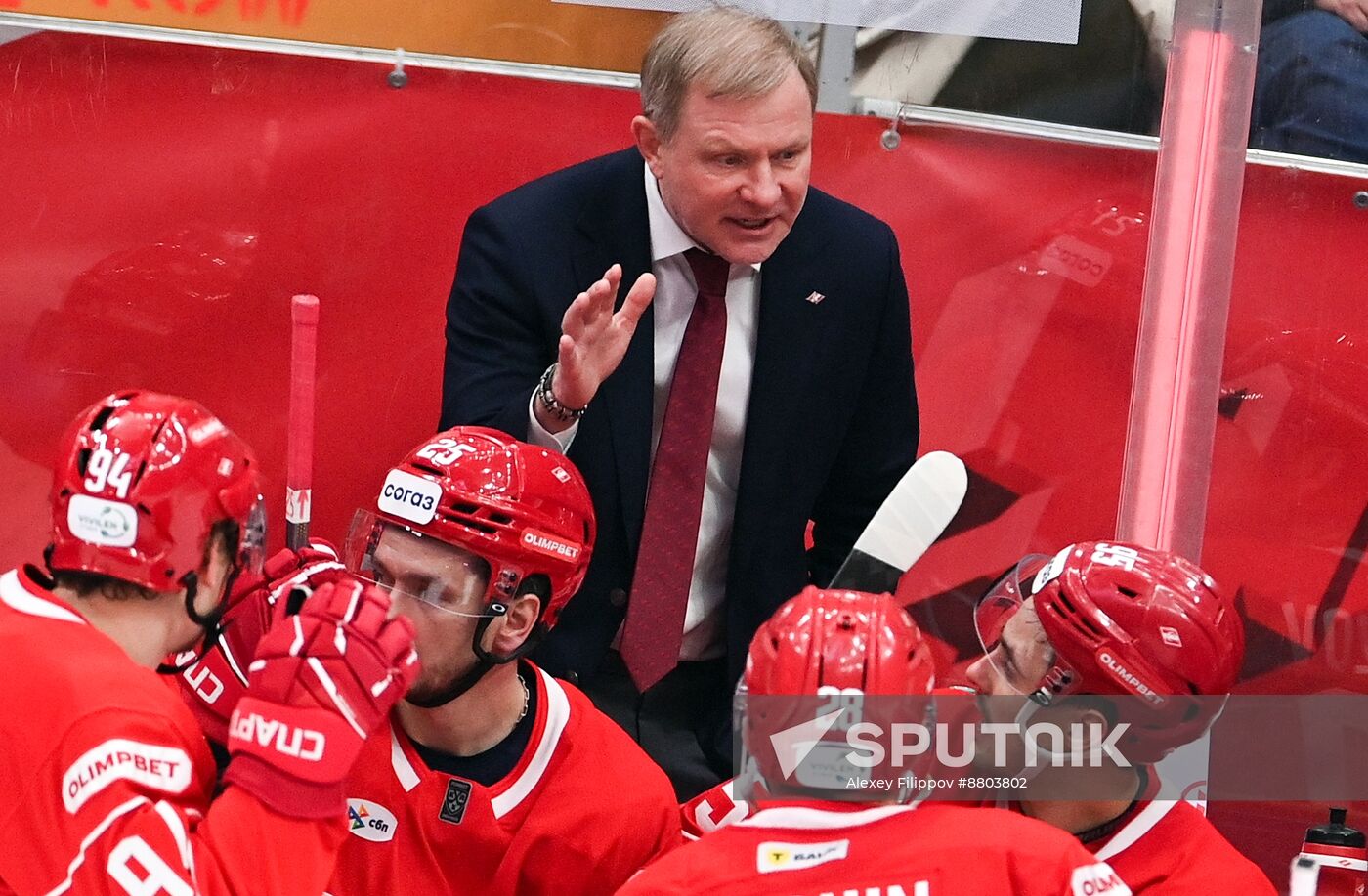 Russia Ice Hockey Kontinental League Spartak - Lokomotiv