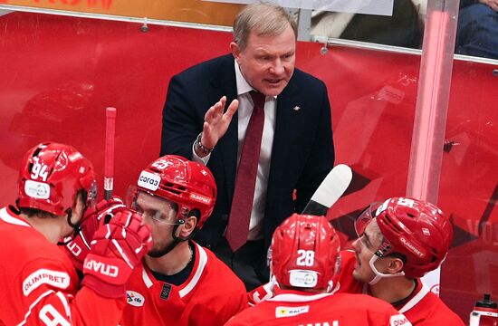 Russia Ice Hockey Kontinental League Spartak - Lokomotiv