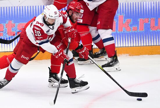 Russia Ice Hockey Kontinental League Spartak - Lokomotiv