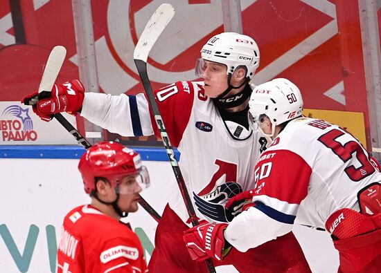 Russia Ice Hockey Kontinental League Spartak - Lokomotiv