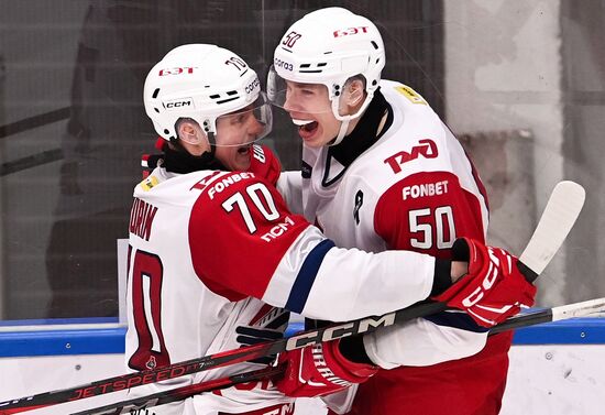 Russia Ice Hockey Kontinental League Spartak - Lokomotiv