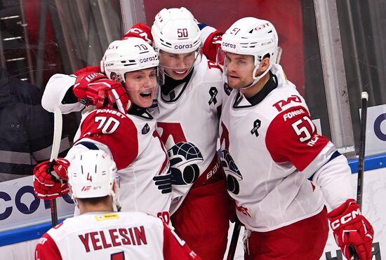 Russia Ice Hockey Kontinental League Spartak - Lokomotiv