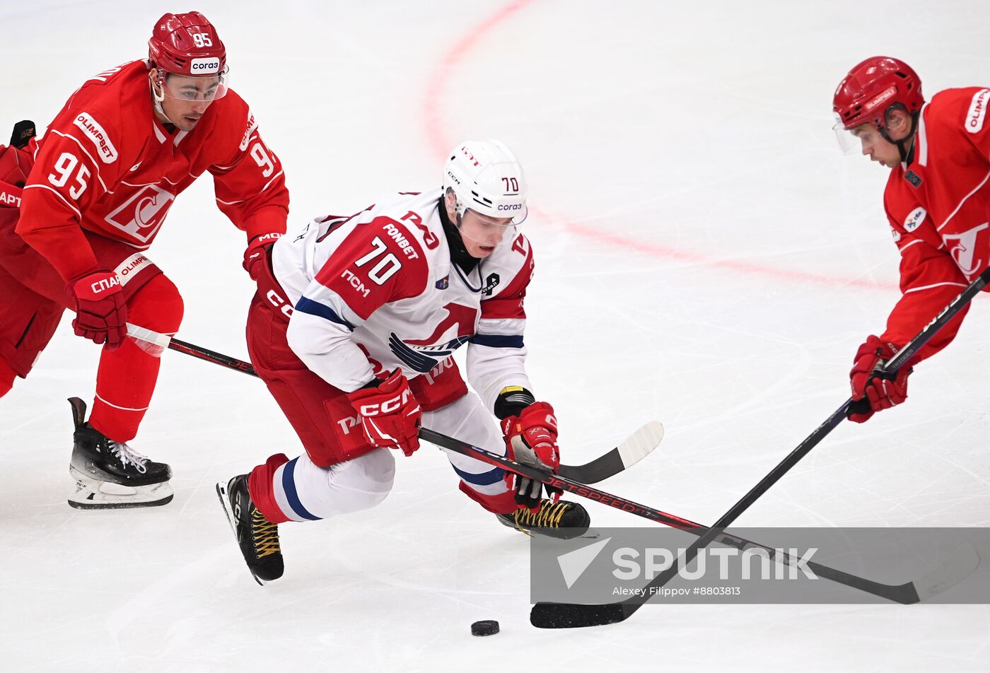 Russia Ice Hockey Kontinental League Spartak - Lokomotiv