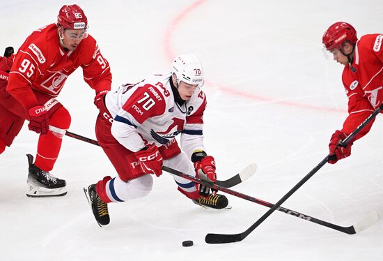 Russia Ice Hockey Kontinental League Spartak - Lokomotiv