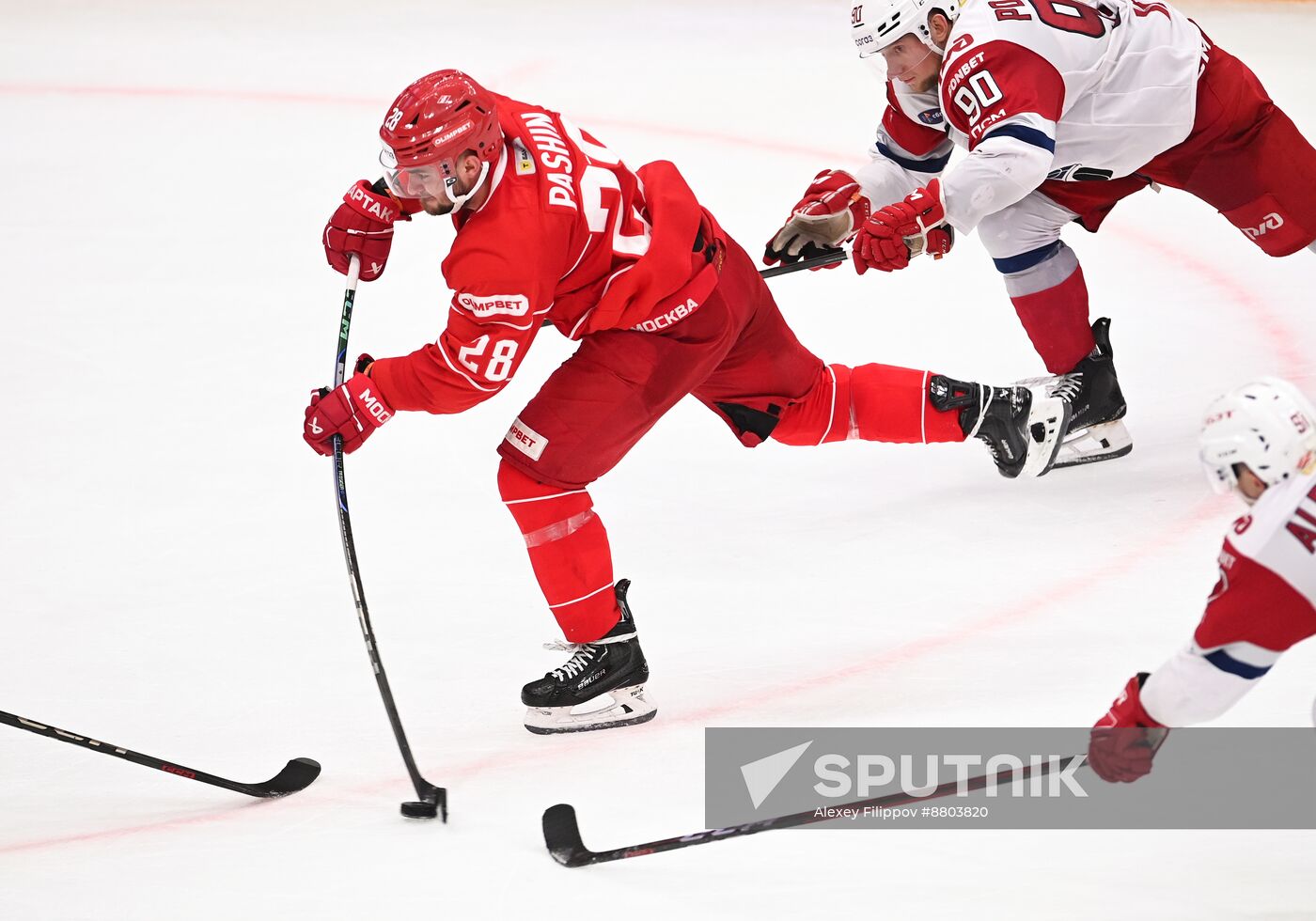 Russia Ice Hockey Kontinental League Spartak - Lokomotiv