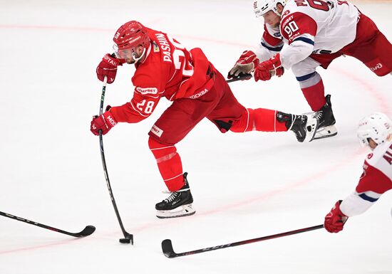 Russia Ice Hockey Kontinental League Spartak - Lokomotiv