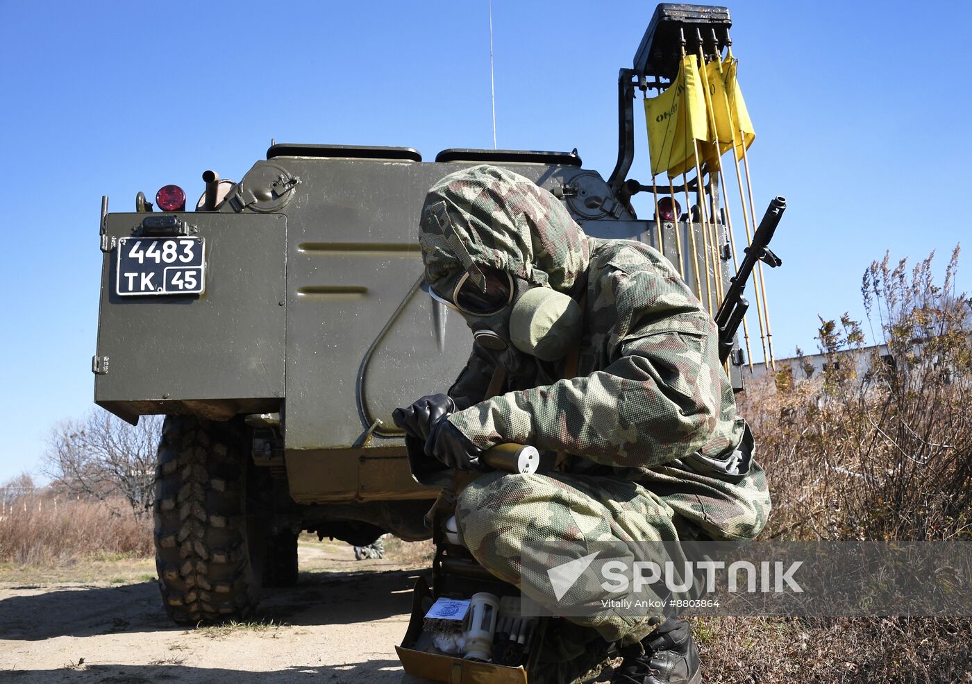 Russia RCB Defence Troops Day