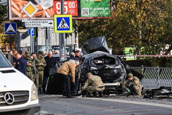 Russia Car Blast