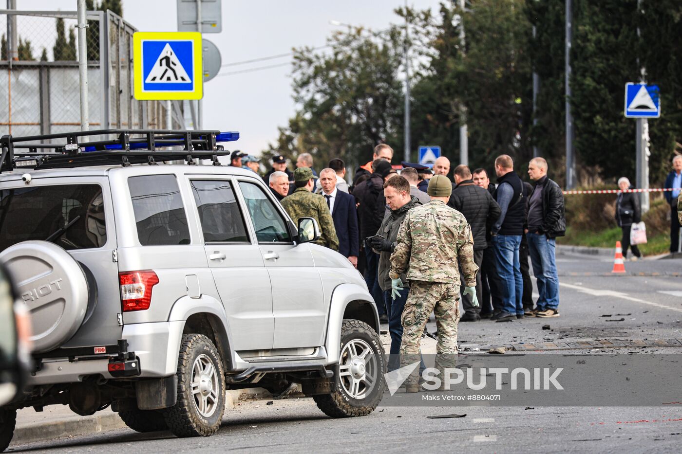 Russia Car Blast