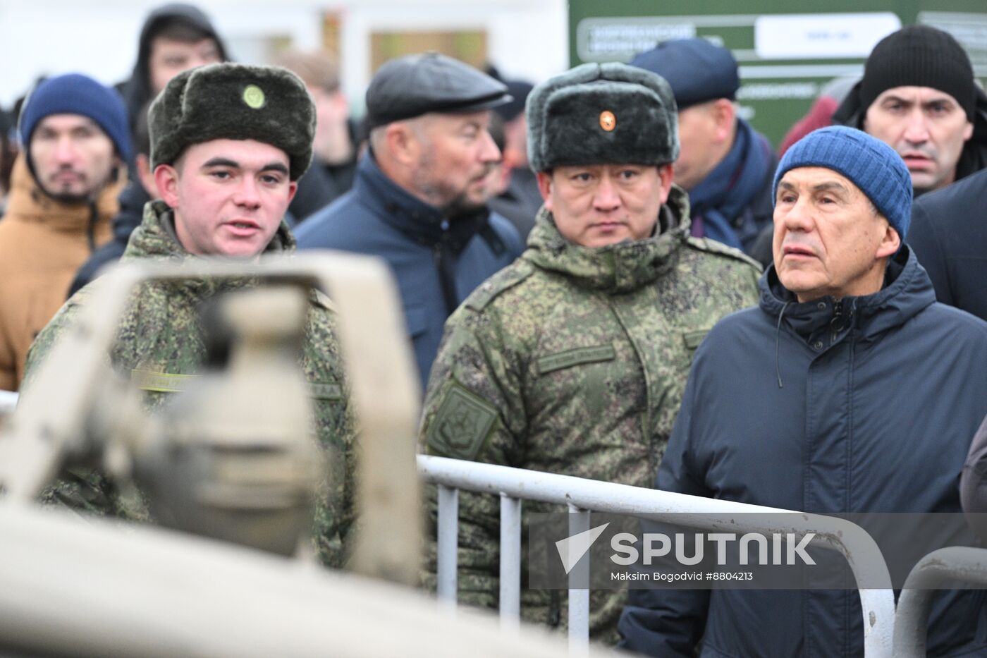 Russia Ukraine Captured Military Equipment Exhibition