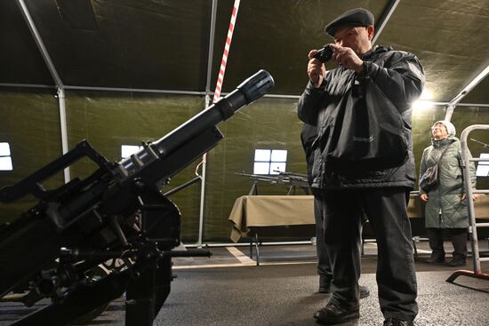 Russia Ukraine Captured Military Equipment Exhibition