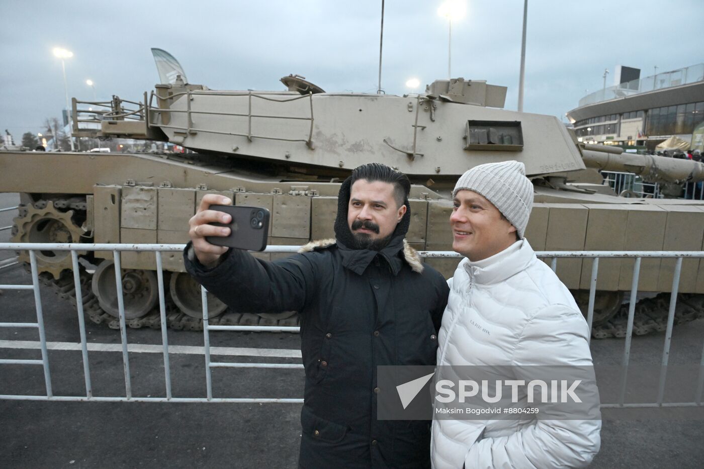 Russia Ukraine Captured Military Equipment Exhibition