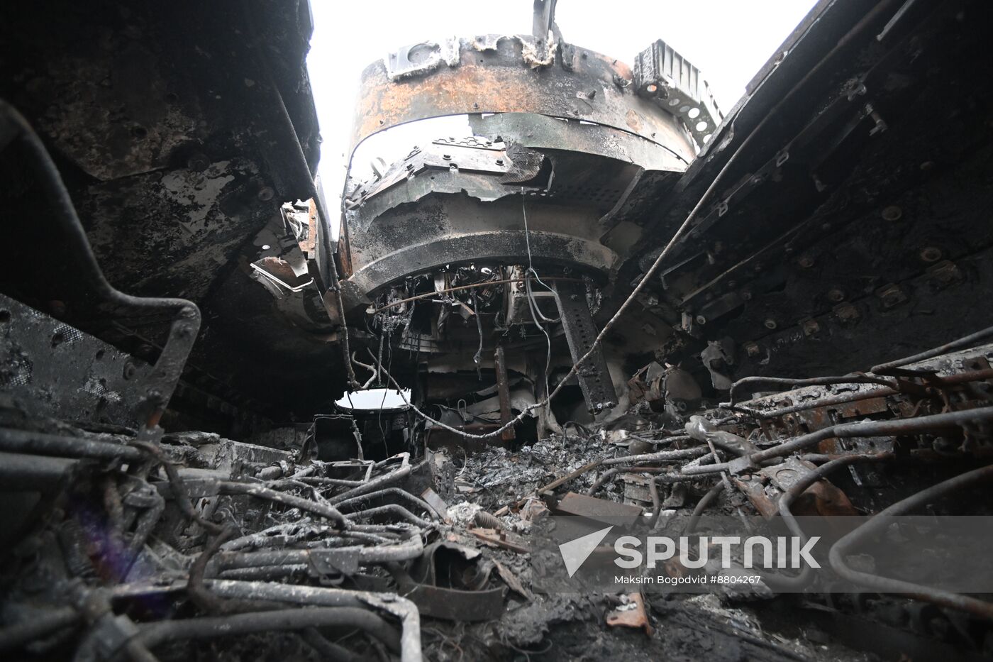 Russia Ukraine Captured Military Equipment Exhibition