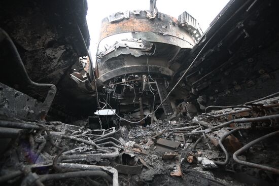 Russia Ukraine Captured Military Equipment Exhibition