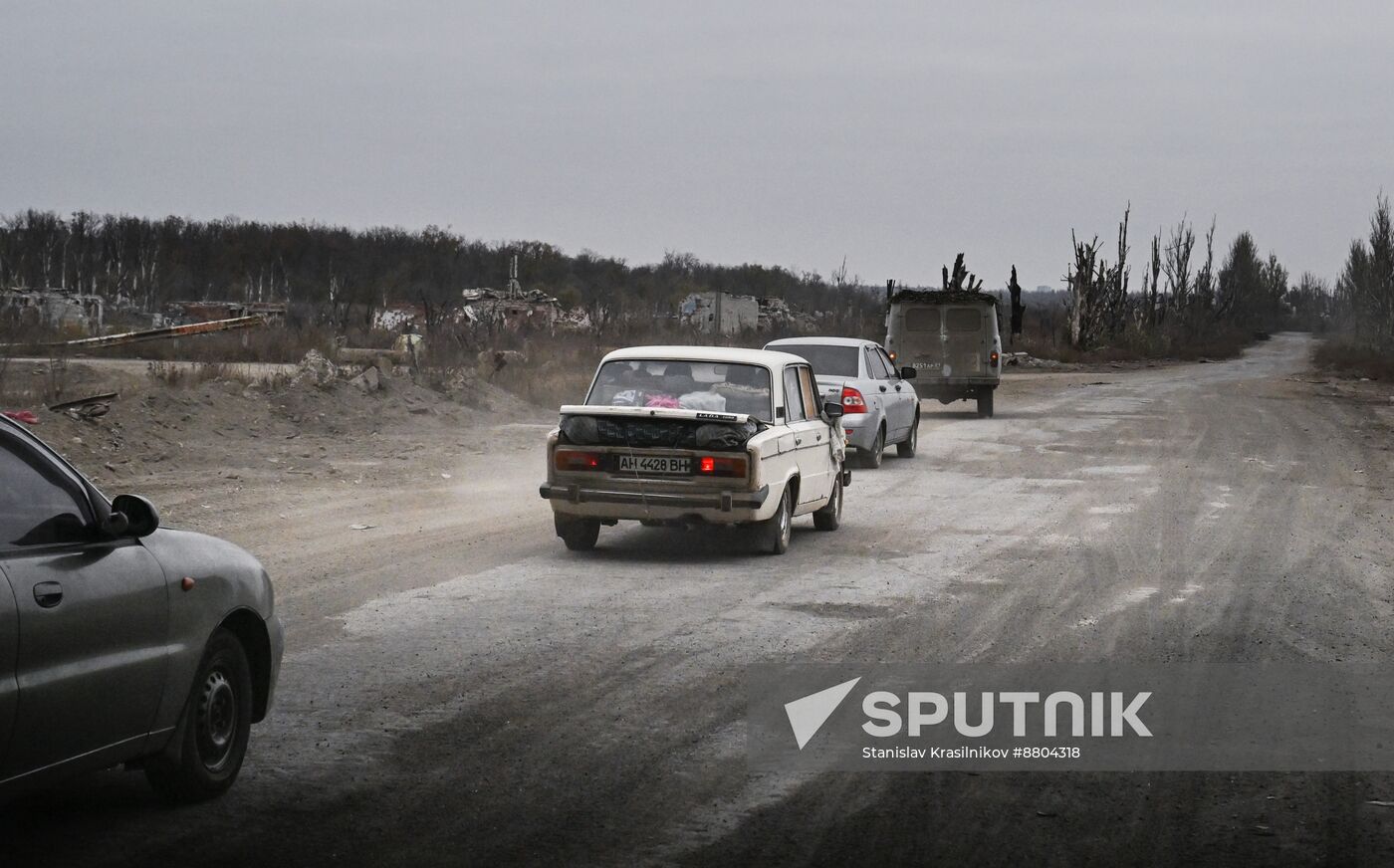 Russia Ukraine Military Operation Evacuees