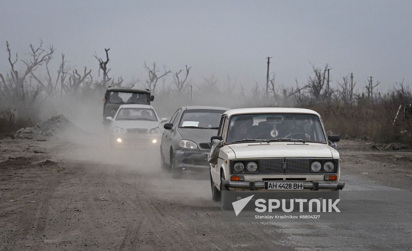 Russia Ukraine Military Operation Evacuees