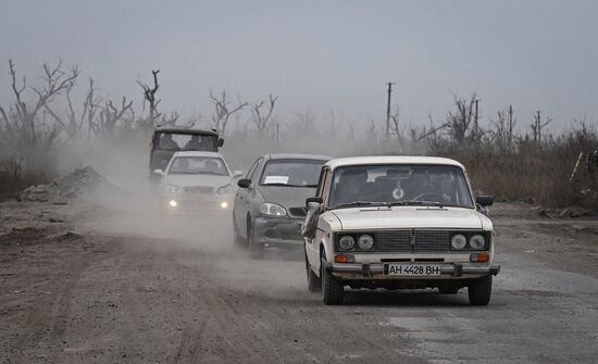 Russia Ukraine Military Operation Evacuees