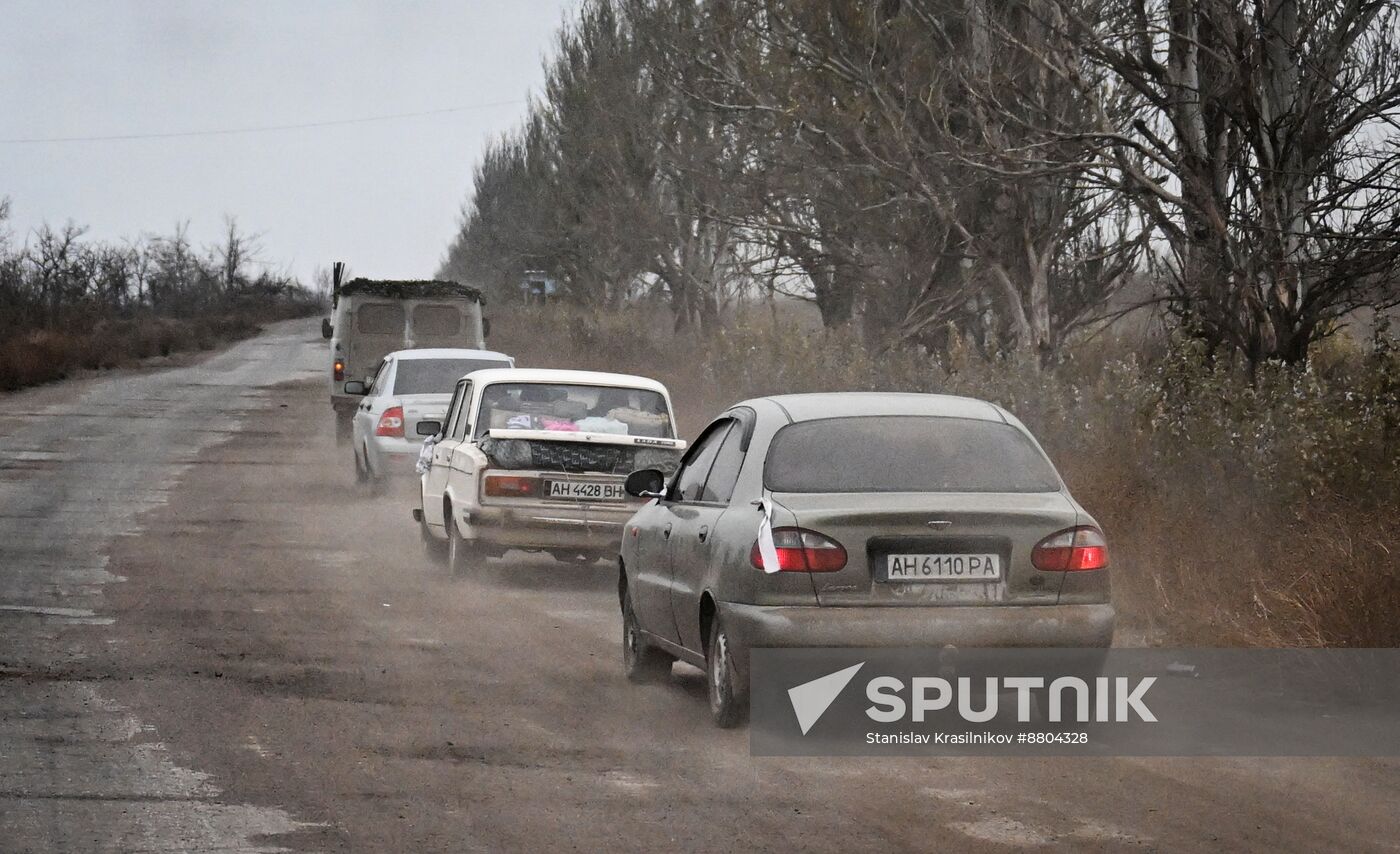 Russia Ukraine Military Operation Evacuees