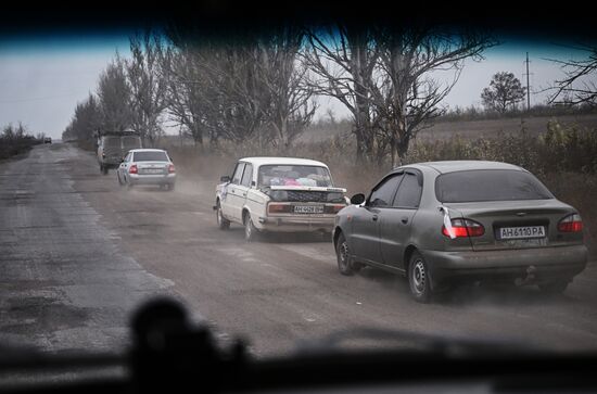 Russia Ukraine Military Operation Evacuees