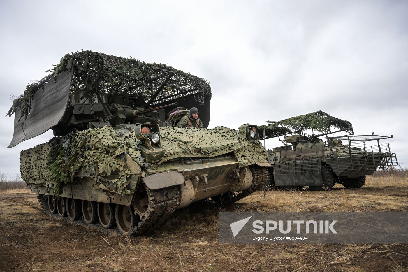 Russia Ukraine Military Operation Captured IFV