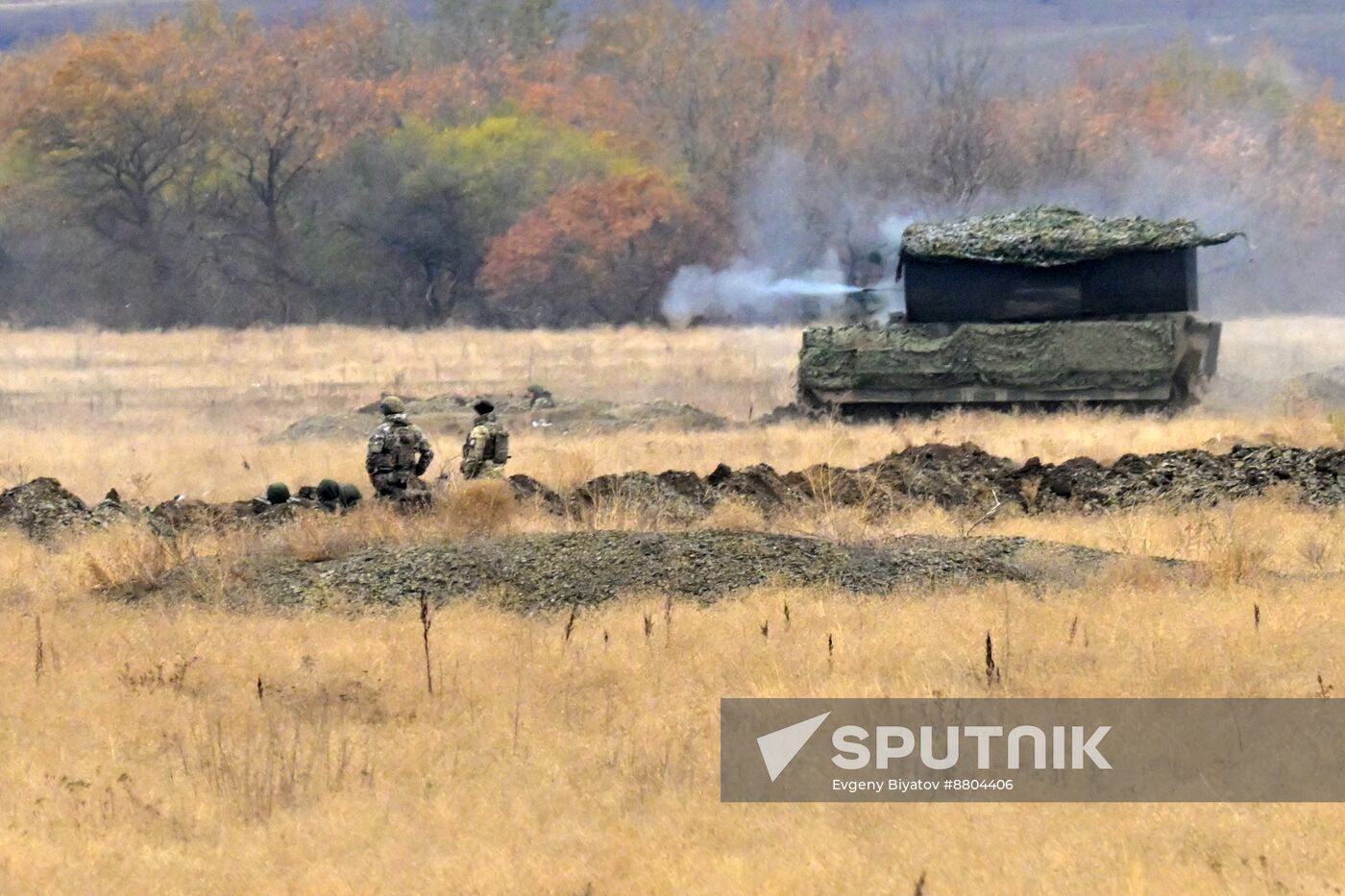 Russia Ukraine Military Operation Captured IFV