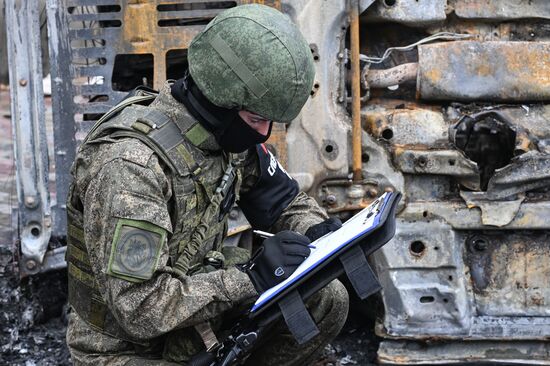 Russia Ukraine Military Operation Energodar Shelling