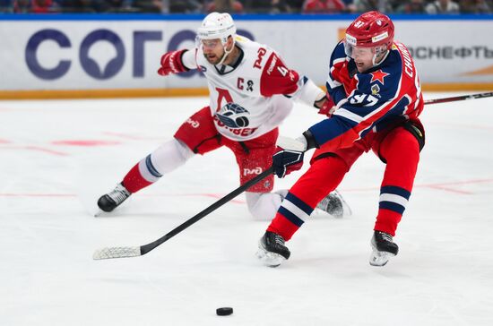 Russia Ice Hockey Kontinental League CSKA - Lokomotiv