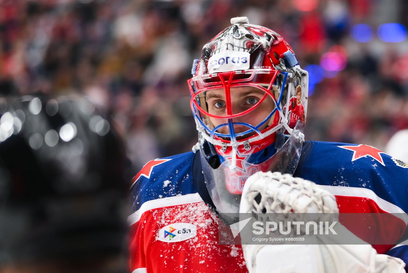 Russia Ice Hockey Kontinental League CSKA - Lokomotiv