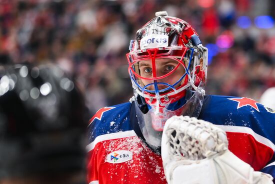 Russia Ice Hockey Kontinental League CSKA - Lokomotiv