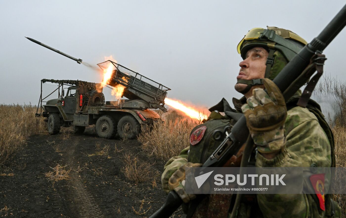 Russia Ukraine Military Operation Artillery Unit