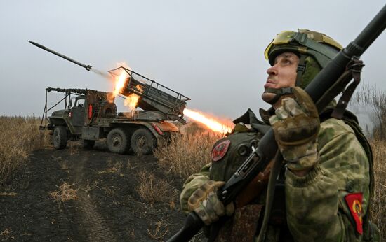 Russia Ukraine Military Operation Artillery Unit