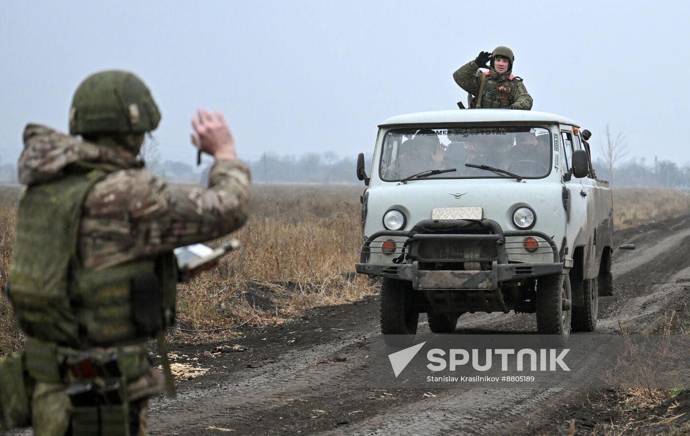 Russia Ukraine Military Operation Artillery Unit