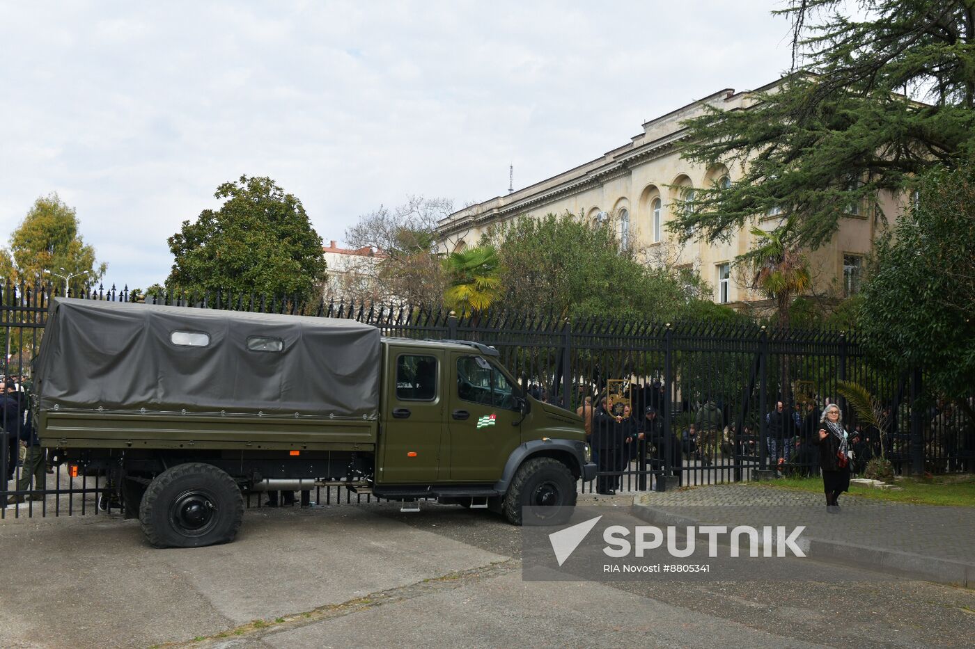 Abkhazia Russia Investment Deal Protests