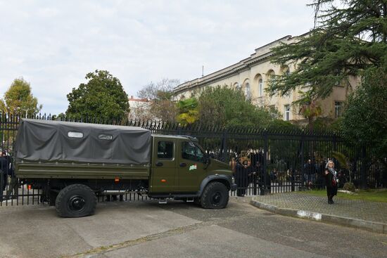 Abkhazia Russia Investment Deal Protests