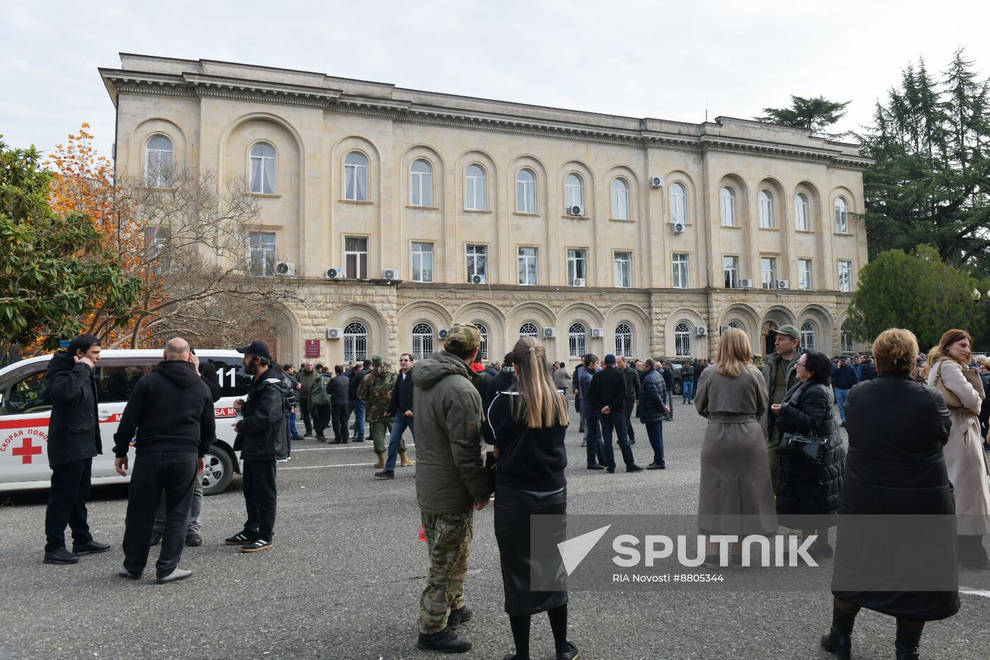 Abkhazia Russia Investment Deal Protests