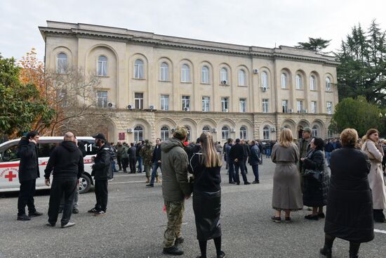 Abkhazia Russia Investment Deal Protests