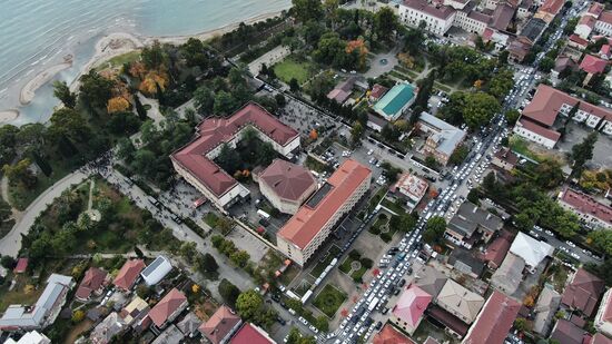 Abkhazia Russia Investment Deal Protests